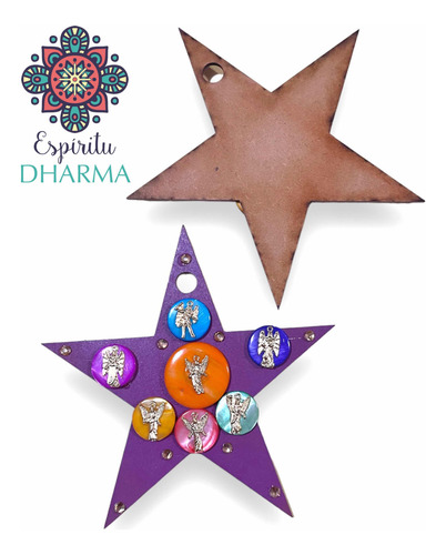 7 Arcángeles Estrella De Protección Puerta - Espíritu Dharma