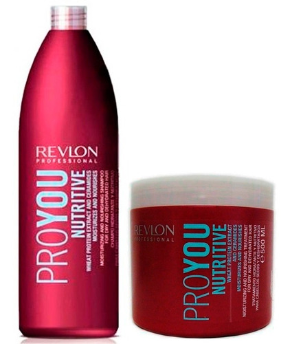 Shampoo + Mascara Revlon Pro You Nutritive Nutricion Grande