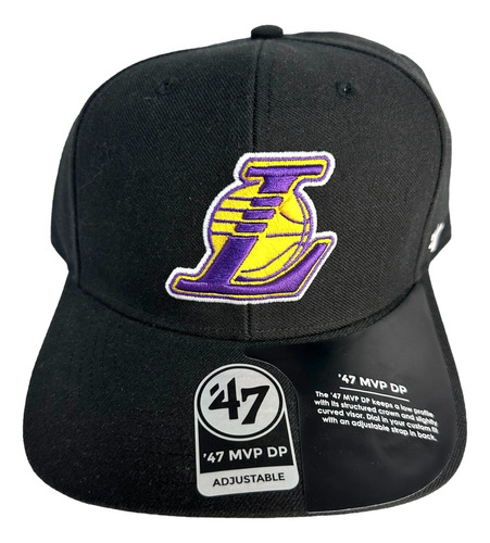 Gorra 47 Brand Los Angeles Lakers Mvp Dp Black