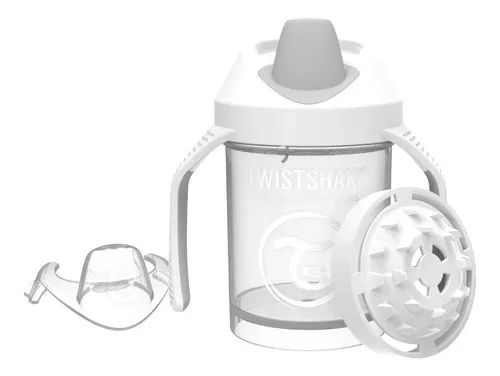 Twistshake Vaso Aprendizaje Mini Cup Blanco +4m 230ml