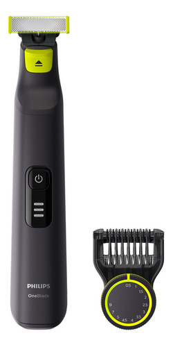 Philips Oneblade Pro Peine Preciso 12 Longitudes Qp6530/15 Color Gris oscuro