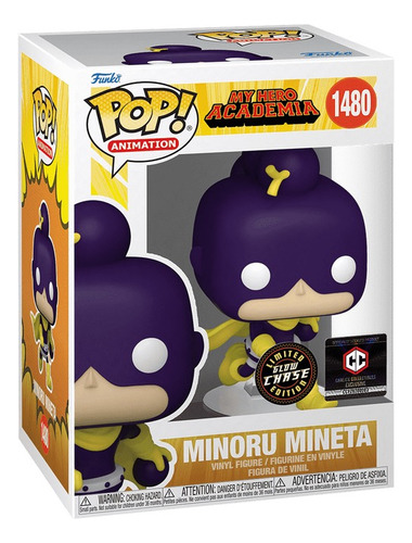 Funko Pop Minoru Mineta #1480 Chase Glow Chalice Mha My Hero