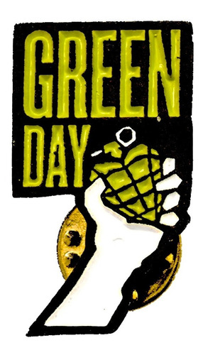 Pin Green Day Prendedor Metalico Rock Activity 