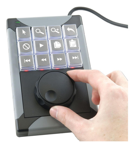 Teclado Programable X-keys Usb Con Control Jog & Shuttle