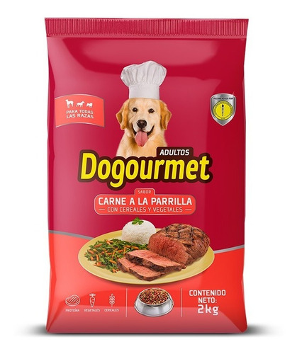 Alimento Para Perros Dogourmet Adultos 2kg 