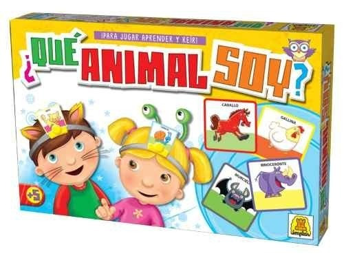 Imagen 4 de 4 de Juego De Mesa Que Animal Soy 5 Años Implas La Plata Myuj