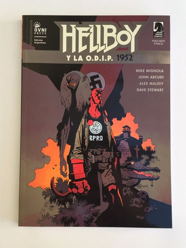 Cómic, Dark Horse, Hellboy Y La O.d.i.p. 1952. Ovni Press
