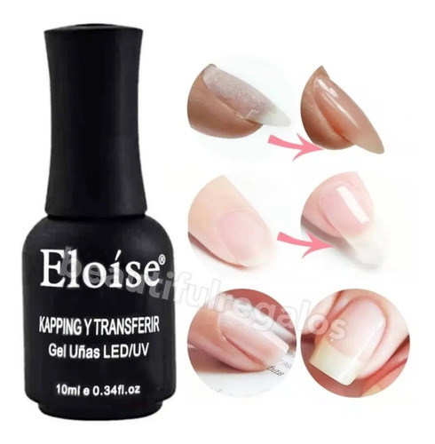 Gel Kapping Esmalte Uv Led Correctiva Eloise Uñas Manicura