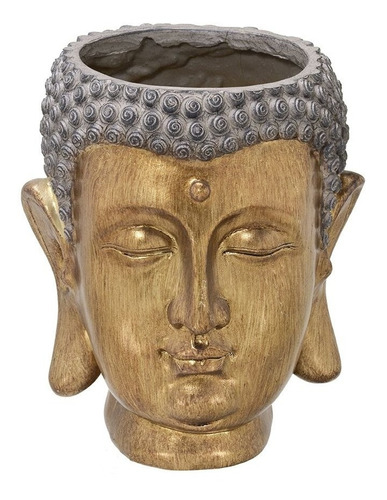 Vaso Buda Decorativo Resina 17x20cm