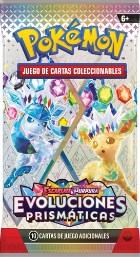 Pokémon Tcg Sobre 10 Cartas Evoluciones Prismaticas Original