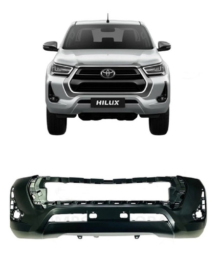 Paragolpe Delantero Toyota Hilux 2021 2022 2023 