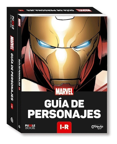 Guia Personajes Marvel I A La R - Libro + Puzzle - Catapulta