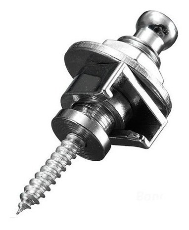 Imagen 4 de 5 de 2 Seguros Para Thali Straplocks Cromo - Modelo Económico