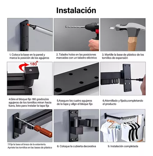 Tendedero de Ropa Plegable Tendedero De Ropa Plegable,Rejilla De Secado  Retráctil Y Ajustable, Rejilla De Secado De Aluminio, Para Secar Ropa