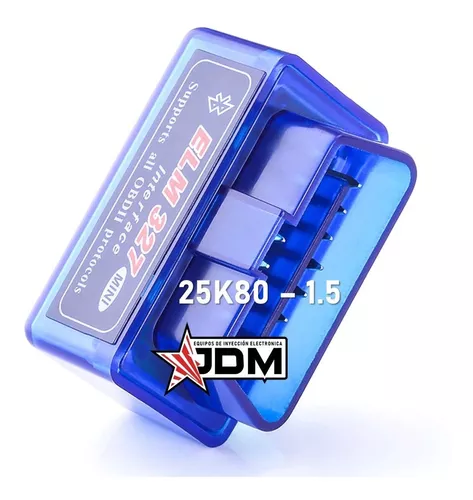 Scanner Automotriz Multimarca Elm327 Bluetooth 25k80 + 1 Dvd