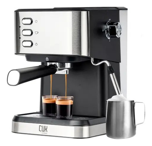 Cafetera Express Gadnic Barista 1,5 L Espumador Doble Simple