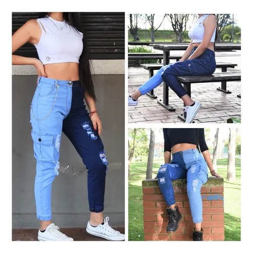 Jeans de dos discount colores