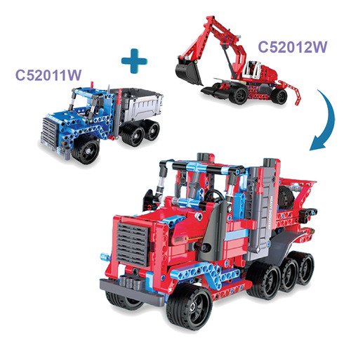 Camión Volcador Juguete Para Armar 301pzs Cada Technic