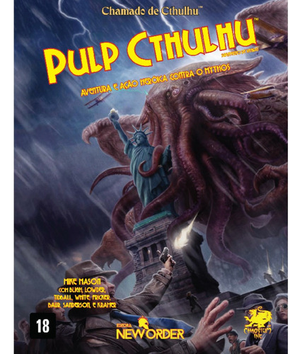 Pulp Cthulhu - Chamado De Cthulhu, De Mike Mason. Editora New Order Em Português