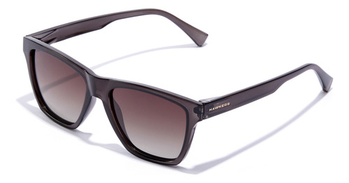 Gafas De Sol Polarizadas Hawkers One Ls Hombre Y Mujer Lente Marrón Armazón Negro