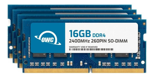 Owc 64gb (4x16gb) Ddrmhz Pccl17 2rx8 So-dimm 1.2v 260-pin