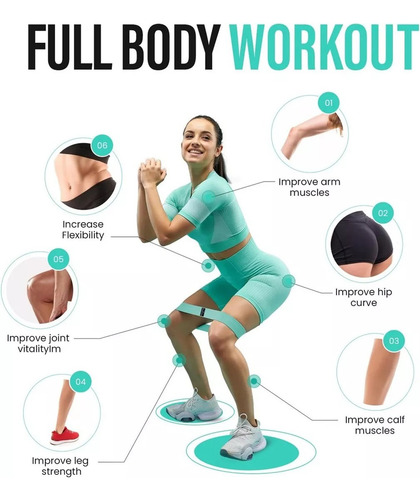 Bandas Elasticas Ligas Ejercicio Set Banda Resistencia Tela Bandas Fitness Ejercicios Rutinas Global Shop Pilates Ligas Entrenamiento De Tela Gym