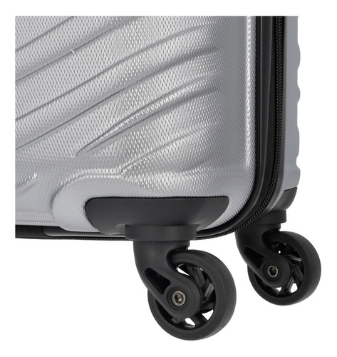 Valija American Tourister Tesa Plateado Grande