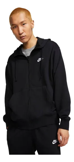 Poleron negro nike hombre sale