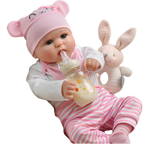 Set Muñeca Bebe Reborn Babeside Bailyn Hecha A Mano