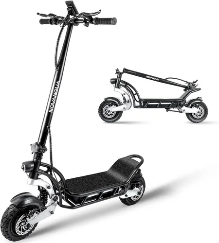 Novangua Scooter Eléctrico Plegable Para Adultos, Patín Eléctrico Adulto,  41 Km/h 3 Velocidades 48v 14.5ah,800w, Rango De 50 Km, Pantalla Led, Frenos  De Disco Duales, Patines Del Diablo Eléctricos