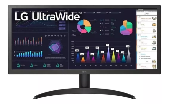 Monitor LG 26 Pulgadas Ips Ultrawide 26wq500 Freesync