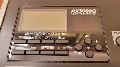 Pedalera Korg Ax3000g Negro