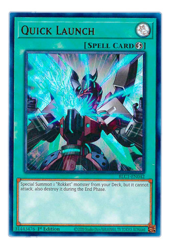 Yugi-oh! Quick Launch Blc1-en042 Ultra