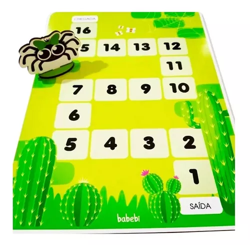 Jogo de Tabuleiro Educativo Infantil A Dona Aranha - BABEBI - Jogos  Educativos - Magazine Luiza