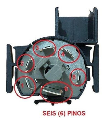 Comutador Partida Ignição 6 Pinos Montana 2007 2008 2009