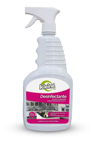 Desinfectante Cuaternario 5ta Generación 3.5% Kleine X1000ml