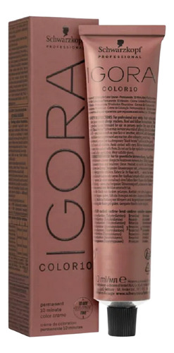 6 Tinturas Igora Color 10 + Oxidante Igora 1l Schwarzkopf