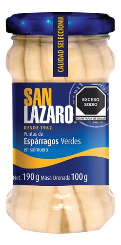 3 Pza Puntas De Espárragos San Lazaro 190 G