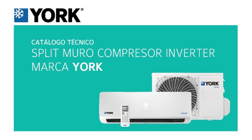 Aire Acondicionado York Inverter 6500w Frío Calor