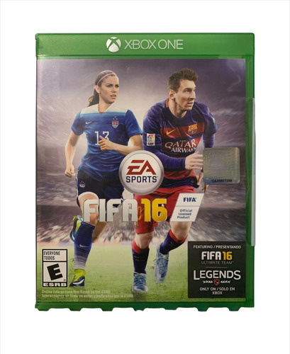 Fifa 16 Xbox One Sin Celofan Nunca Abierto, Sello De Fabrica