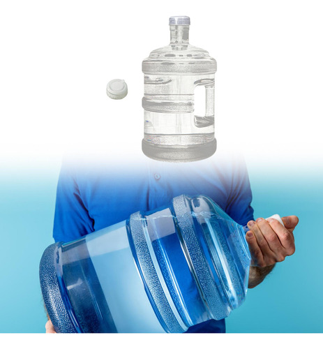 Cubo Del Contaje De Agua Multifunción Reutilizable 15l