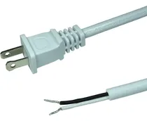 Comprar Cable De Alimentación De 2 Clavijas Con Cableado Abierto, Ca