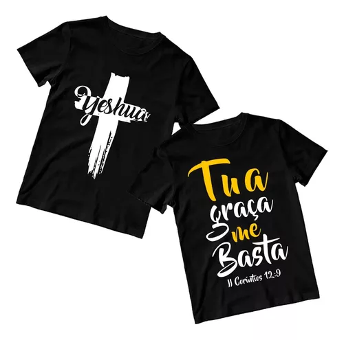 Camisetas Com Frases Evangelicas Masculina Camisa Estampada