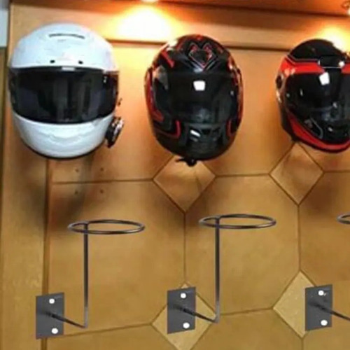 Perchero Porta Casco De Motocicleta Para Pared