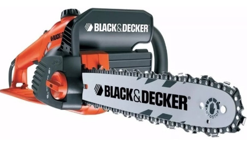Imagen 4 de 4 de Motosierra eléctrica Black+Decker GK1740 de 1850W 220V 50Hz