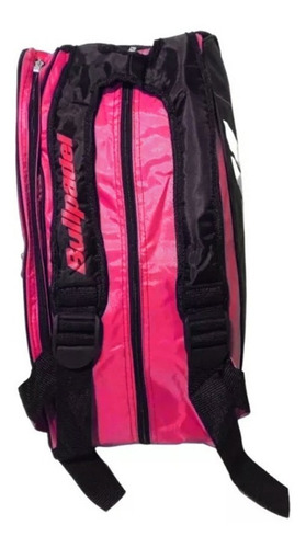 Bolso Padel Bullpadel Funline Paletero Mochila Paddle Color Negro/rosa