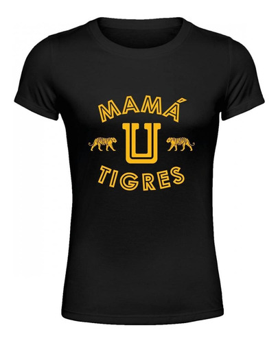 Playera Mamá Tigres Auténtica