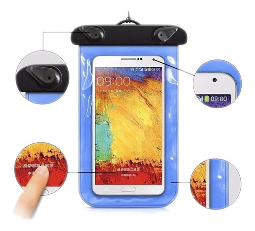 Forro Impermeable Celulares Bolsa Sumergible Agua