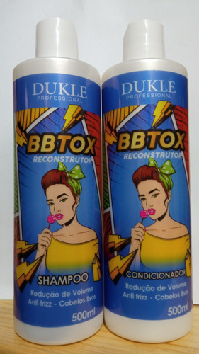 Kit Botox Capilar De Chuveiro Dukle Profissional,