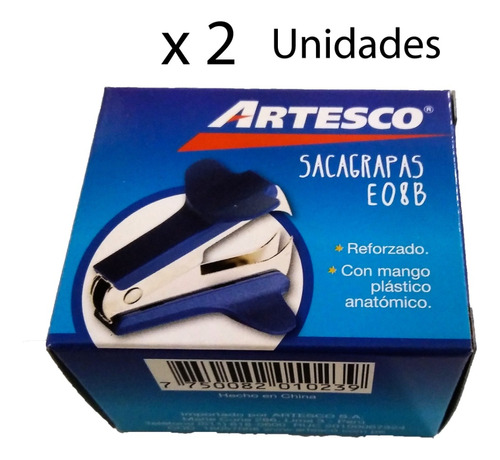 Saca Grapas Artesco Con Mango Plástico Reforzado Anatómico 